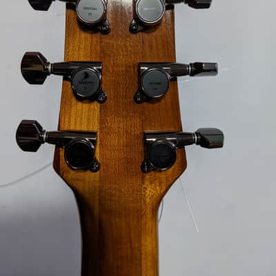 Handmade 40in Bearclaw Sitka Brown Ebony Wide Nut Shellac image 5