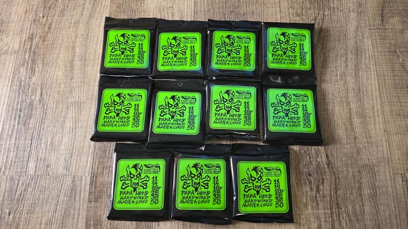 Ernie Ball Papa Het Hardwired Master Cores Electric Guitar Strings image 1