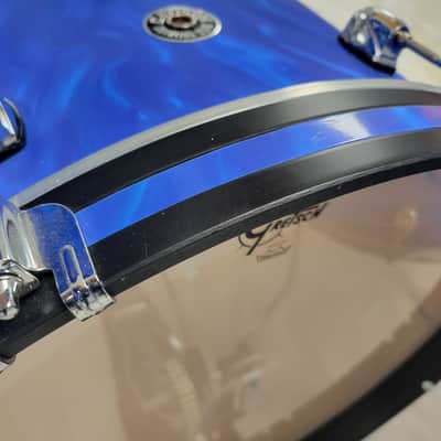 Gretsch Catalina Club 20/12/14 Drum Kit – Blue Satin Flame – Complete Turn-Key Set w/ Zildjian Cymbals – Barely Used image 6