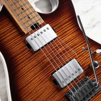 Cort G290 FAT II Discover Ultimate Playability: The Cort G290 FAT II with Roasted Maple Neck & Fretboard in Antique Violin Burst image 9