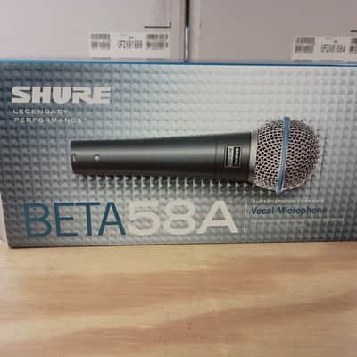 Shure BETA 58A Handheld Supercardioid Dynamic Microphone 1996 - Present - Black image 3