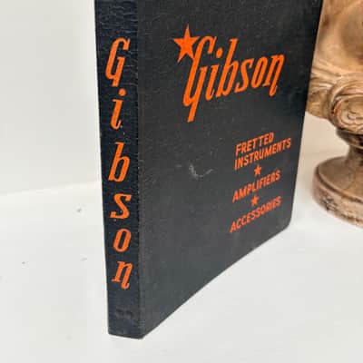 Mid to Late 1950’s Early 1960’s Gibson Dealer Binder Les Paul Moderne Futura Flying V ES Case Candy Collector Vintage image 2