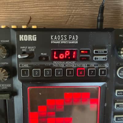 Korg KP3 Kaoss Pad 3 Dynamic Effect / Sampler 2000s - Black image 4