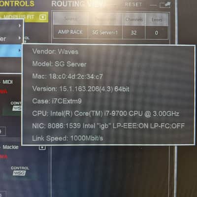 Waves Extreme Server One-C X9 + Axis One image 6