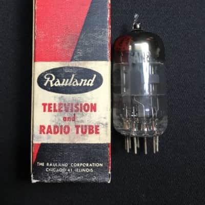 NOS SYLVANIA 6AN8 Vintage AUDIO AMPLIFIER VACUUM TUBE Tested Strong USA 4.3208-D image 2