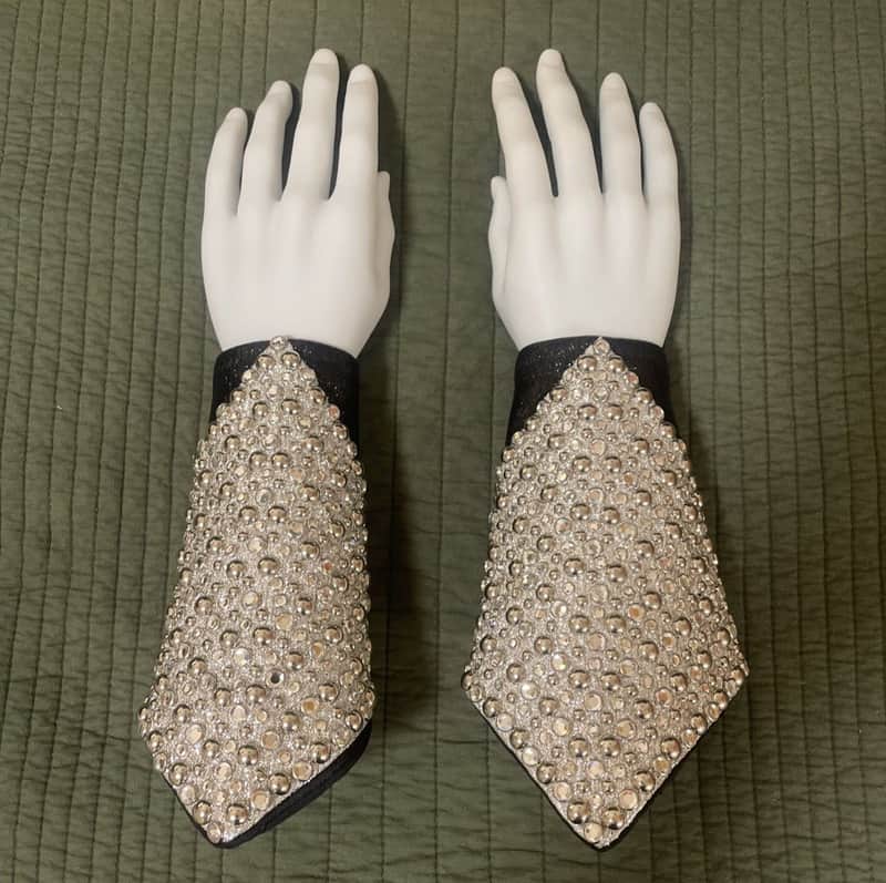 KISS Peter Criss WRIST BANDS - Psycho Circus/Farewell Tour Stage Costume Piece image 1