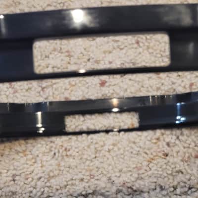 Pearl MasterCast DCB1410 DCB1410S Black Die Cast Snare Hoops 14" 10 Lug Pair image 3