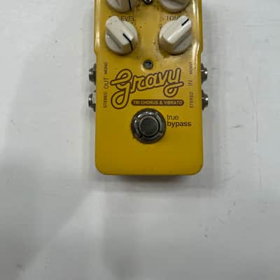 TC Electronic Gravy Tri Chorus & Vibrato Stereo Rare Guitar Effect Pedal image 1