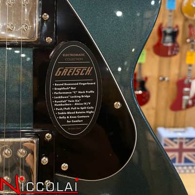 GRETSCH Electromatic Jet Club, Rosewood Fingerboard, Druid Green image 9