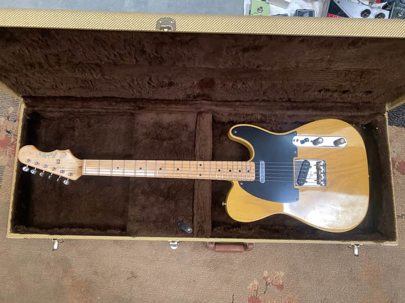 Rocketfire Blackguard Telecaster 2012 - Butterscotch image 1