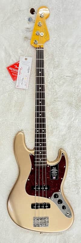 Mint Fender American Professional Classic 4-String Jazz Bass, Faded Firemist Gold image 1