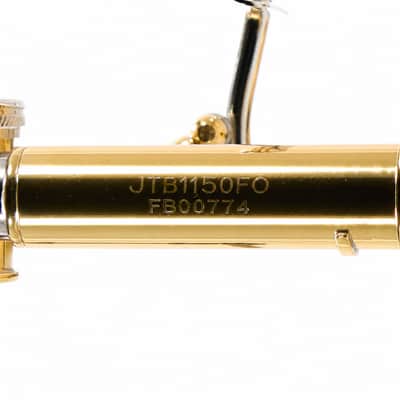 Jupiter JTB1150FOQ Intermediate Bb/F Tenor Trombone in Clear Lacquer SN FB00774 image 13