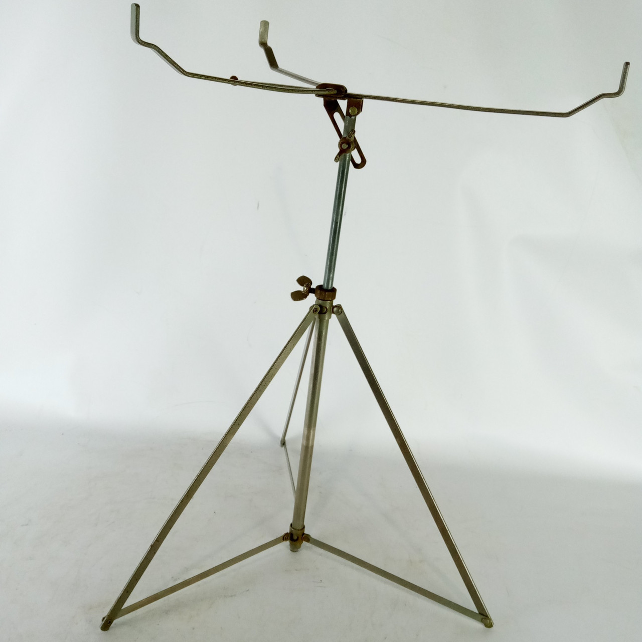 Gretsch W&A Nickel Snare Drum Stand Vintage 30s-40s Walberg&Auge Ludwig USA — main photograph