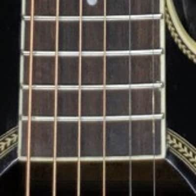 Tagima WS32 EQ BK Walnut Series Acoustic-Electric Medium Jumbo Cutaway Guitar image 3