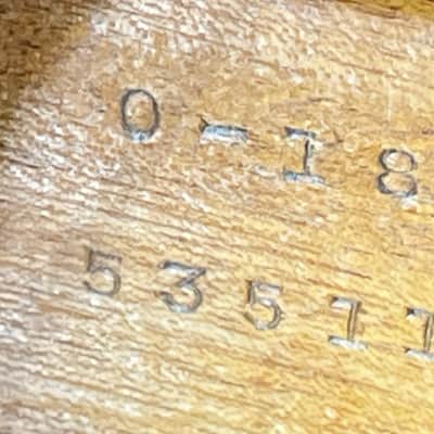 1933 CF Martin 0-18 Parlor Guitar Sunburst w case image 5