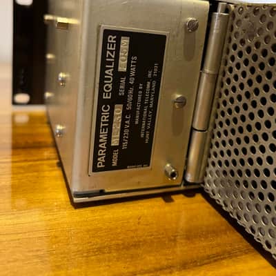 ITI ME-230 parametric mastering equalizer c 1969 original vintage USA sontec gml discrete analog EQ image 10