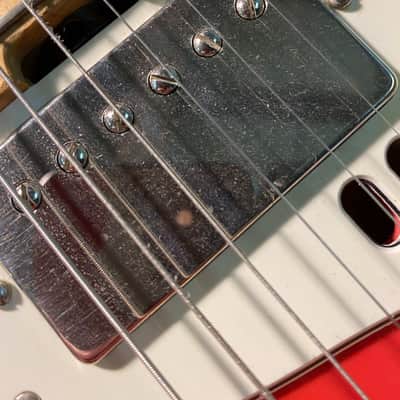 ESP Custom Shop Throbber made in Japan, semi acoustic Telecaster type guitar light Fiesta Red image 18