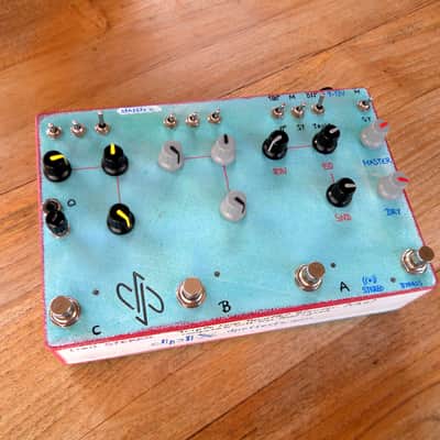 dpFX Pedals - 3-Loop Parallel STEREO Blender / FX Loop switcher [v3.0],  w/ EQ, phase reverse, Tails, headphones-out (OPA167x) image 12