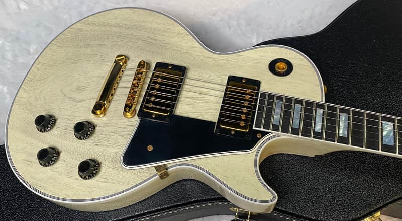 NEW! Gibson Les Paul Custom 1957 Reissue Murphy Lab Ultra Light Aged - Custom Ordered in TV White - Custom Shop - 8.9 lbs - Authorized Dealer - G06811 image 1