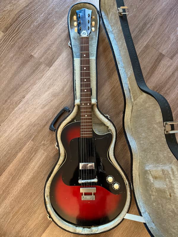 Framus Hollywood 1960s - Sunburst - Repaired Headstock image 1