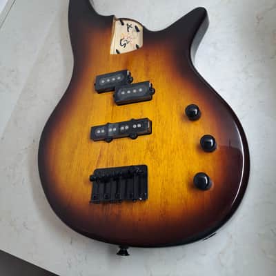 Jackson Spectra JS2 Bass BODY ONLY JS Series - Tobacco Burst- NOS Unused image 6