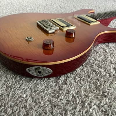 PRS Paul Reed Smith SE Custom 22 2008 MIK HH Vintage Sunburst Electric Guitar image 3