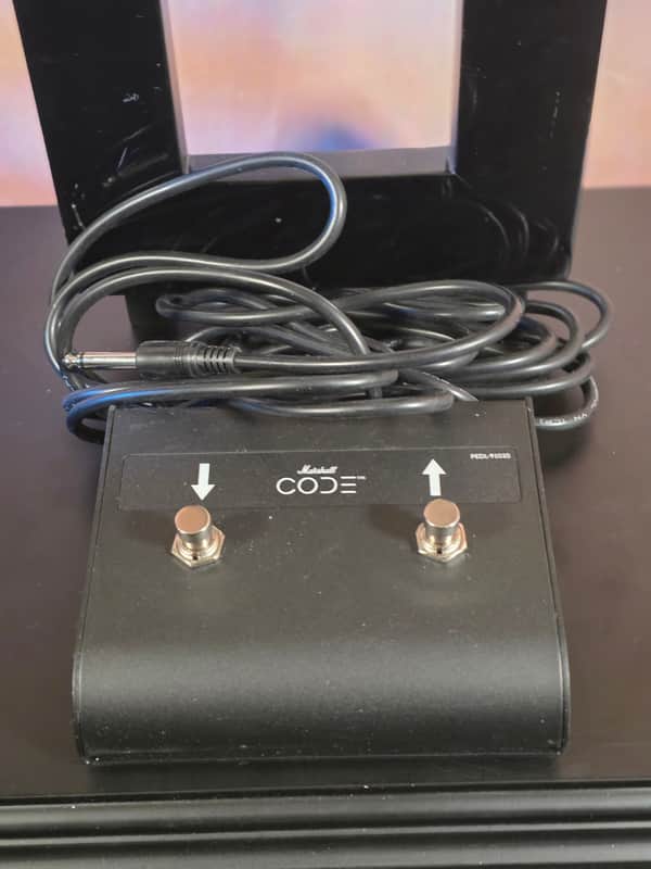 Marshall CODE100 2-way footswitch - PEDL-91010 Black image 1