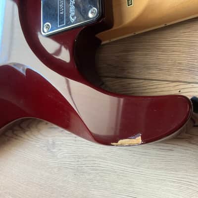 Jackson DK2 FS (Firestorm) Dinky, HSS, Made in Japan, See Through Red image 18