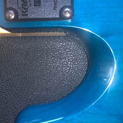 Kramer Pacer Custom II  1990 Transparent Teal / Electric Blue image 9