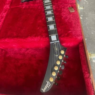 Gibson Lzzy hale explorer 2016  - Ebony/black gold finish image 1