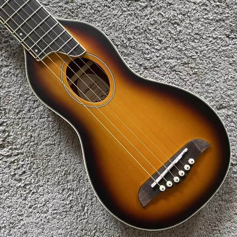 Sunburst Washburn RO10TBL Rover Steel String Travel Acoustic Guitar image 1