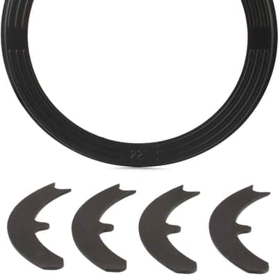 Remo External Sub Muff'l Bass Drum System - 22 inch image 1
