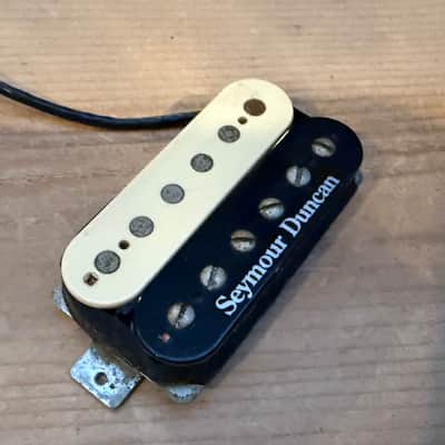 Vintage 1990's Seymour Duncan APH-1b Alnico II Pro Bridge Humbucker Pickup - Zebra image 2