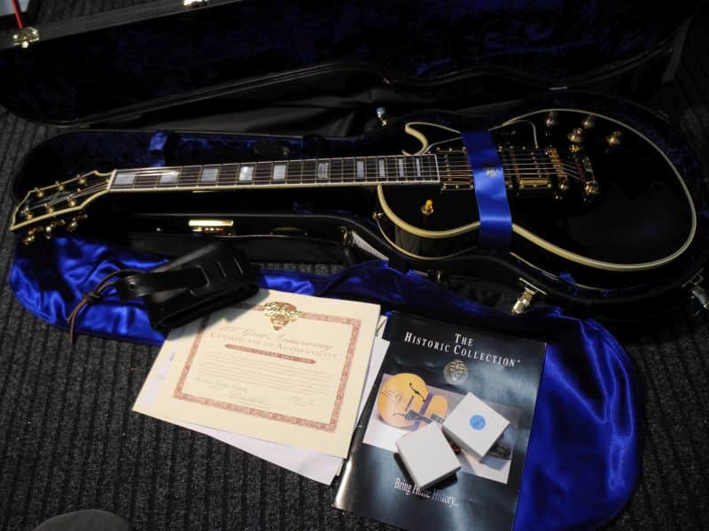 Gibson LP Black Beauty * 100th Anniversary Diamond Gold Medallion Edition / Ser.No: 1930 13 image 1