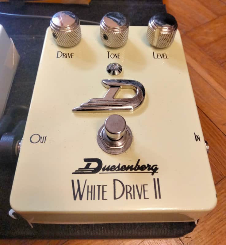 Duesenberg DPE-WD2 White Drive II Clean Boost and Overdrive 2010s - Cream image 1