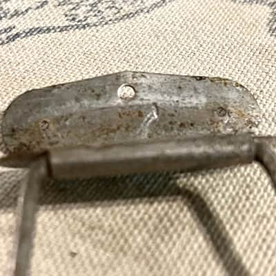 Vintage 1960's Hofner Colorama Guitar Trapeze Tailpiece-Nickel Circa 1961 image 6