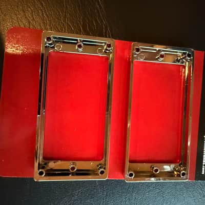 Proline Chrome Humbucker Pickup Rings 2020s - Chrome image 3