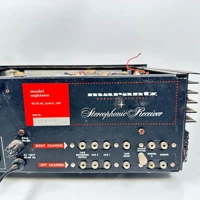 Marantz Model 18 Eighteen Stereo Receiver image 7
