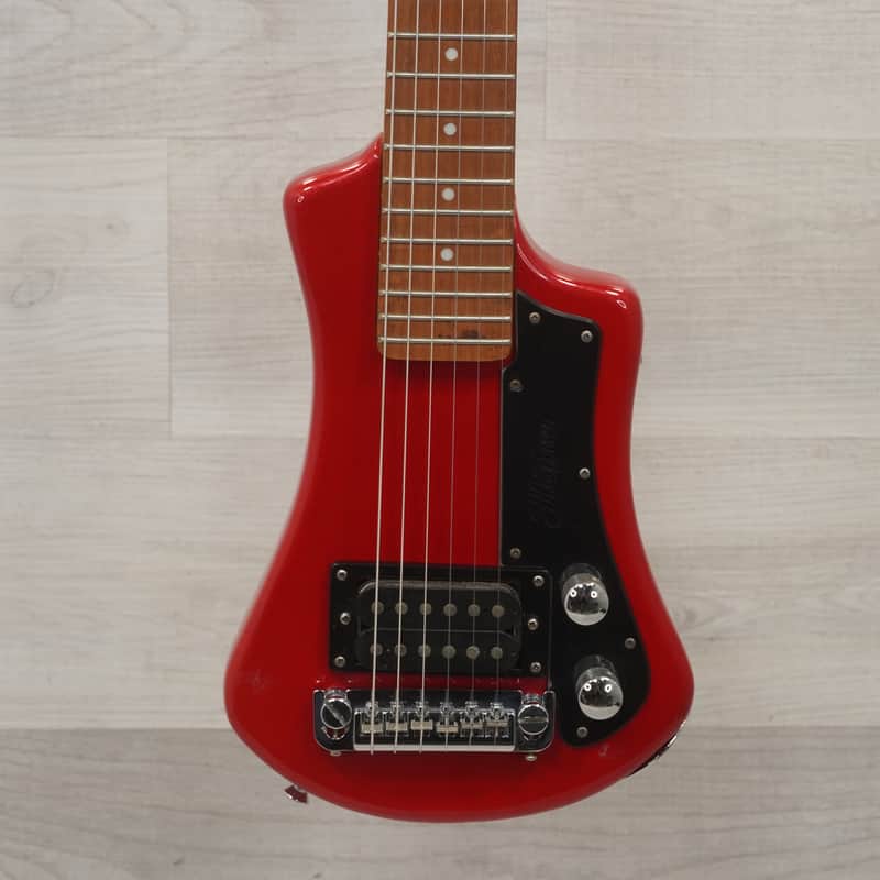 Hofner Shorty Electric Guitar - Red image 1