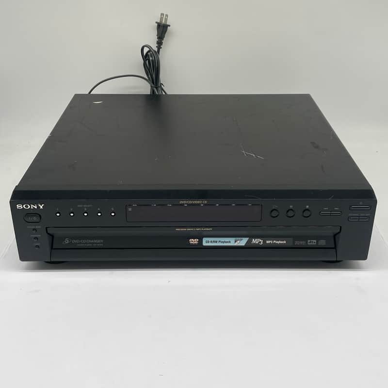Sony DVP-NC615 5 Disc DVD/CD Carousel Changer Player Black *NO REMOTE TESTED