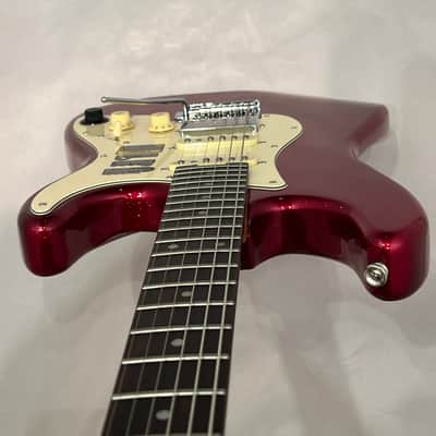 Mooer GTRS S801 H/S/S Intelligent Electric Guitar Candy Apple Red Sparkle  Built in Effects System, Loop Drum Machine, 12 Hours Battery Life image 11