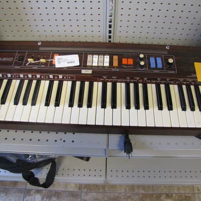 Casio Casiotone 403 Keyboard 1980s Woodgrain image 1