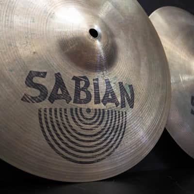 SABIAN USED ​​AA Regular HiHats 14 pair [Top:934g/Bottom:1410g] image 5