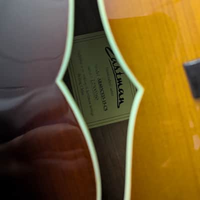Eastman AR-603CED-15 Archtop Elec. w/case, setup, & shipping image 3