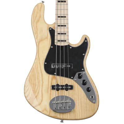 Lakland Skyline Darryl Jones DJ-4 Bass Guitar - Natural with Maple Fingerboard image 2