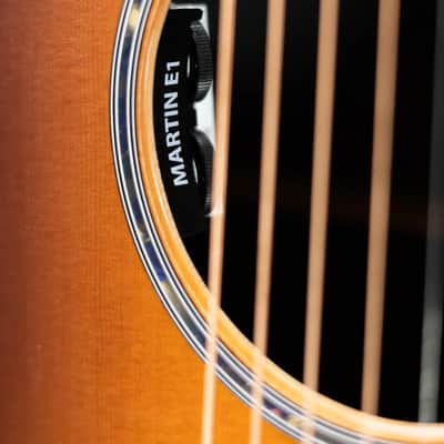 Martin D-X2E Dreadnought Acoustic/Electric Guitar - Ziricote Burst with Gig Bag image 9