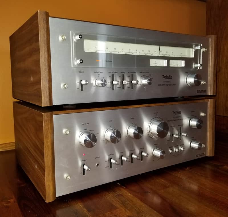 Technics SU-8600 Integrated Amplifier & ST-8600 Stereo Tuner