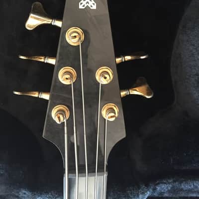 Modulus Quantum 5 1995 Dark Honeyburst with case EMG pickups image 4
