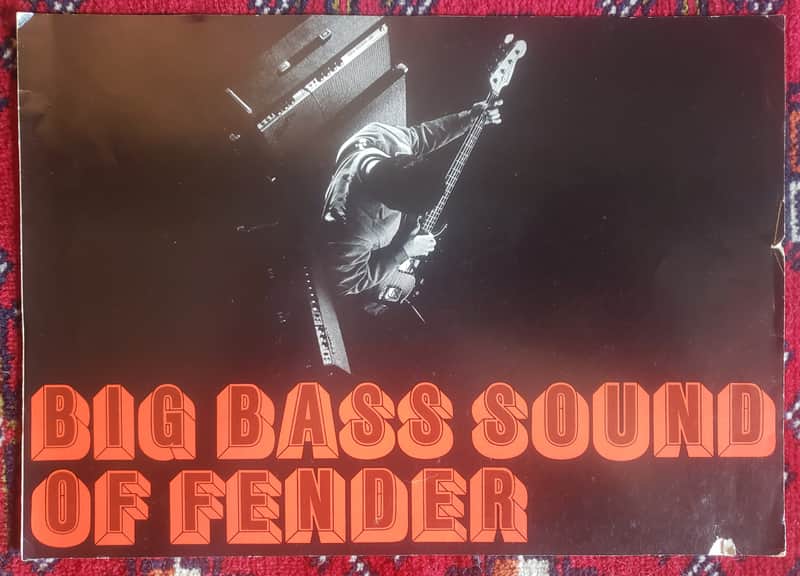 Fender Bass and Bass Amp Catalog 1969 image 1