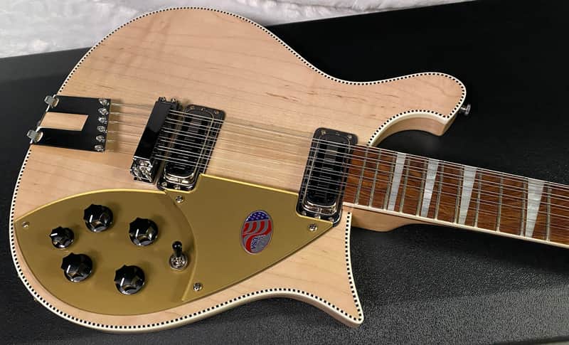 NEW! Rickenbacker 660/12 Maple Glo MG - Only 7.3 lbs - Authorized Dealer - G07429 image 1